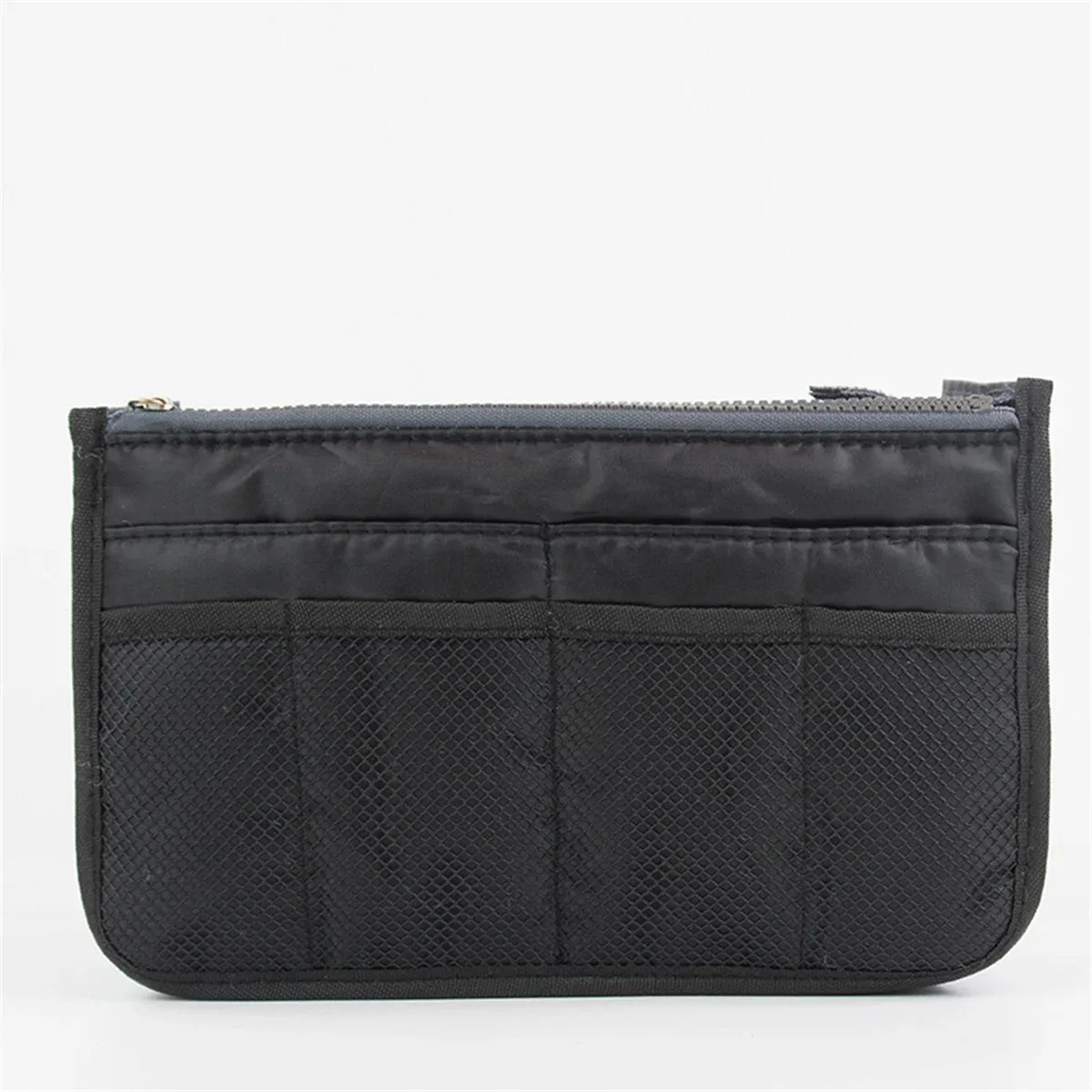 sac de maquillage multifonctionnel de grande capacité, sac de voyage portable à double fermeture éclair, sac de rangement pour articles de toilette, sac pour maman, sac cosmétique multi-poches