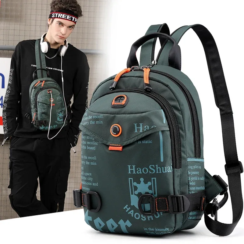 sac à dos de haute qualité pour hommes, petit sac à dos de voyage à la mode en nylon, sac d'école décontracté pour adolescents, sac à bandoulière mochila