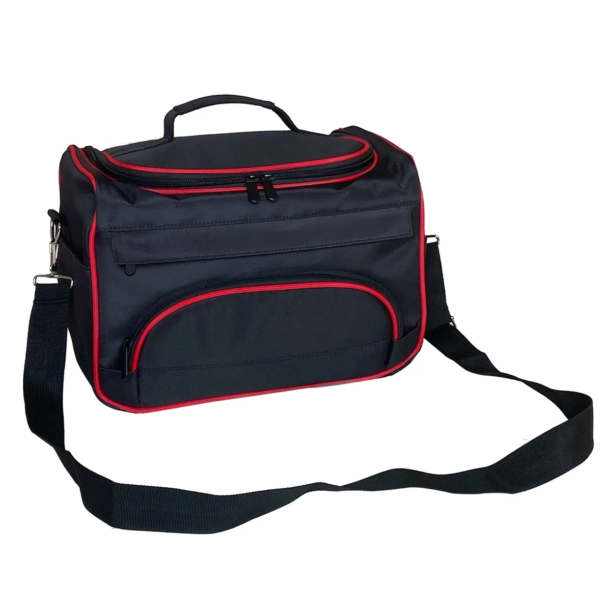 sac à main de grande capacité pour ciseaux à cheveux, outils de peigne de coiffure, sac de rangement de maquillage, sac de barbier de salon