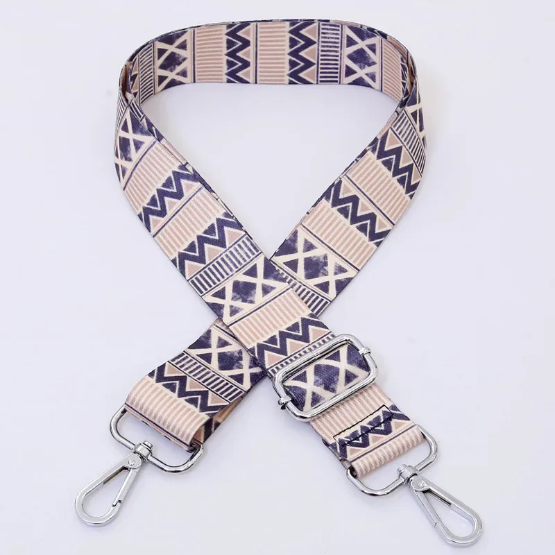 sangle de sac diy o bag pour femmes, accroche de sac à bandoulière, ceinture colorée, accessoires de sac, sangle de sac à main réglable arc-en-ciel, chaîne décorative