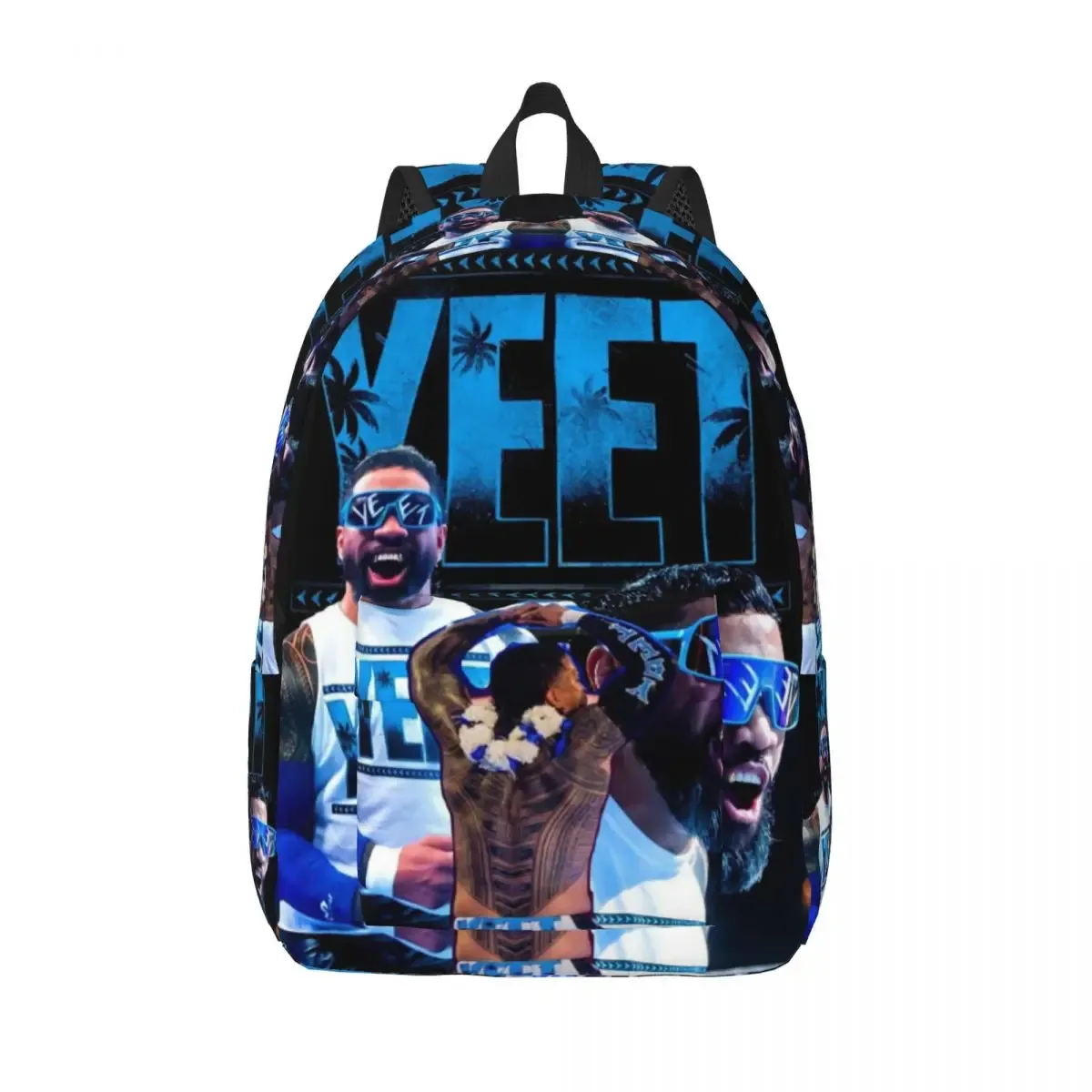 jey uso yeet – sac à dos en toile classique pour hommes et femmes, sac à livres personnalisé pour étudiants, convient aux sacs pour ordinateur portable de 15 pouces, nouvelle collection