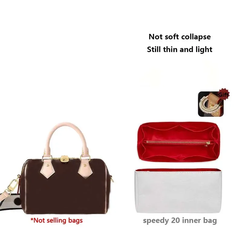 insert organisateur pour speedy25 30 sac fourre-tout sac de rangement étanche sac à main insérer sac à main doublure sacs accessoires