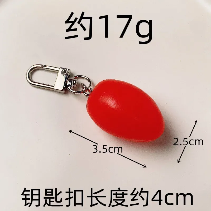 porte-clés réaliste en forme de fruit 3d avec fermoir métallique ouvrable pour sac à main, sac à dos, cadeaux d'été et accessoires de tous les jours.