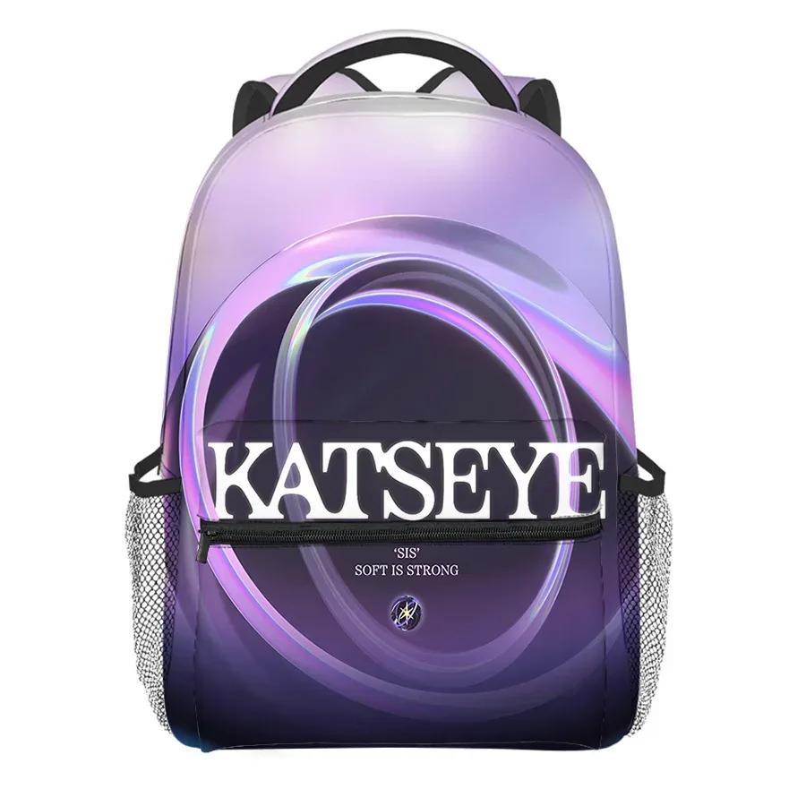 sac à dos de luxe kpop katseye pour étudiants, nouveauté populaire, sac à dos pour ordinateur portable, impression 3d, oxford, imperméable, pour garçons/filles, sacs à dos de voyage