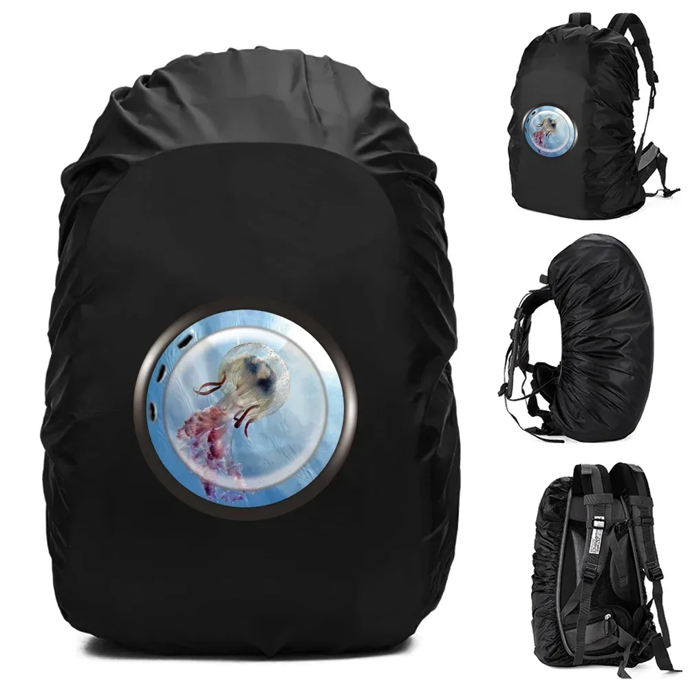 juste de pluie étanche pour sac à dos, sac de sport en plein air, housse anti-poussière, sac de protection, série window, 20-70l