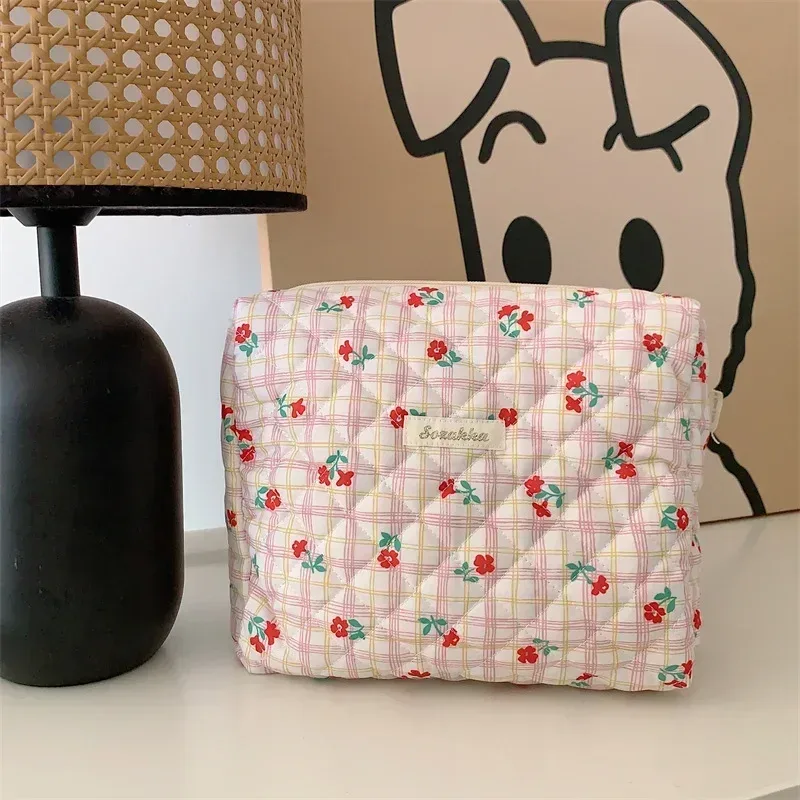 sacs à cosmétiques de grande capacité pour femmes, étuis décontractés pour dames, petit sac de rangement avec fermeture éclair, pochette de voyage pour femme, petits sacs à main