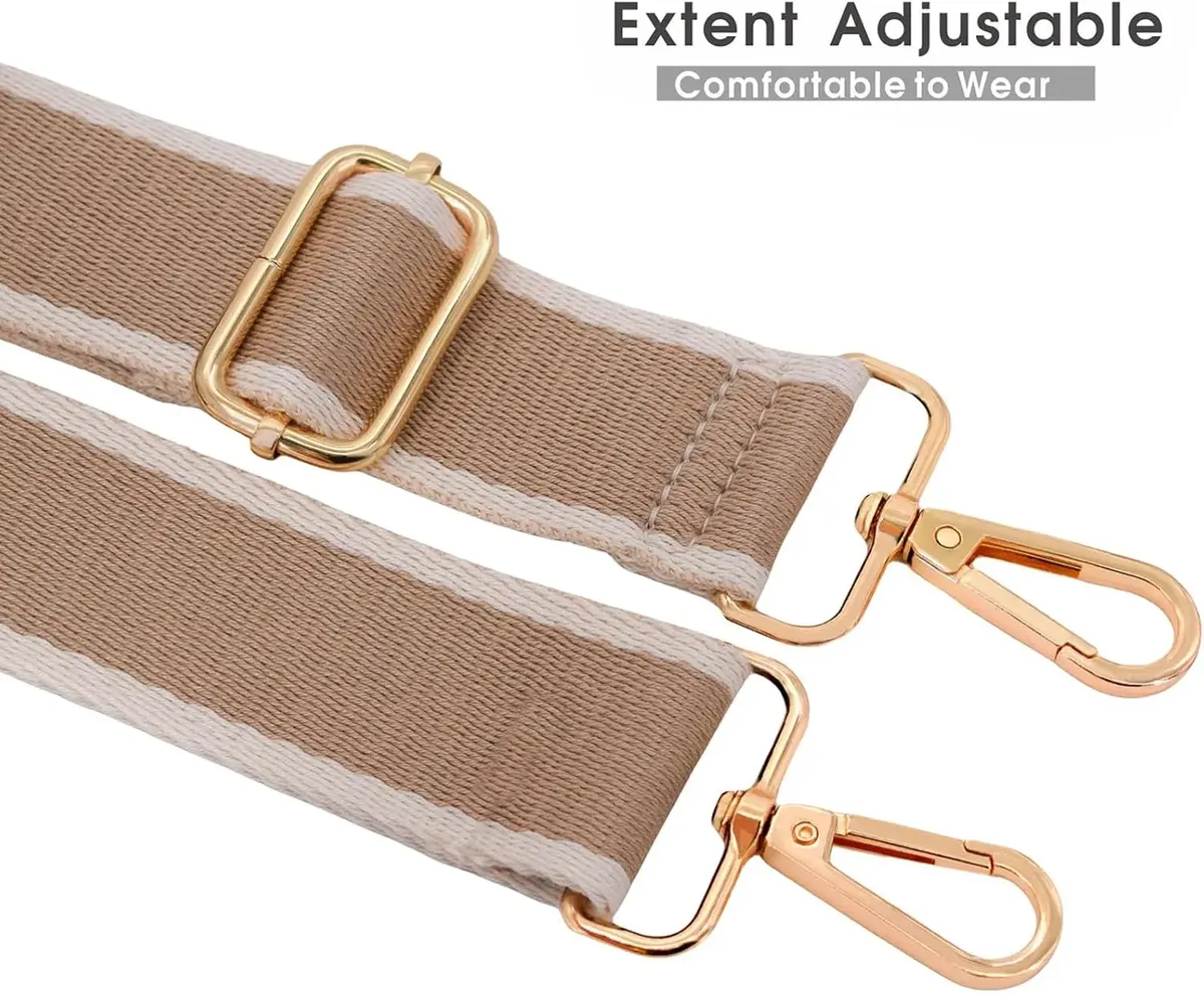 bandoulière de remplacement universelle, sangle de sac à bandoulière réglable avec mousqueton pour sacs à main, sacs à dos, bagages