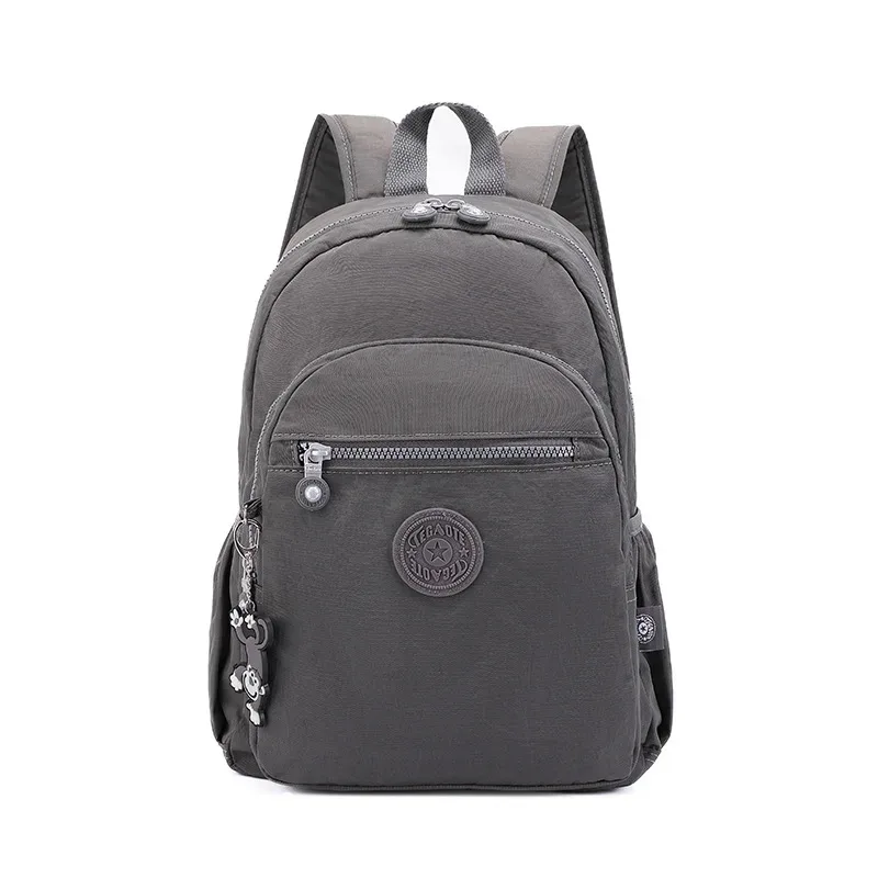 teincome ote-sac à dos d'école étanche pour fille et garçon, sac de voyage léger pour homme, 2024 nylon, motif de fleurs, mode décontractée, a4, m1318