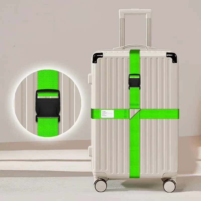 sangles à bagages avec cadenas à combinaison, sangles épaissies pour valises et chariots, sangles à cadenas à combinaison pour voyages internationaux