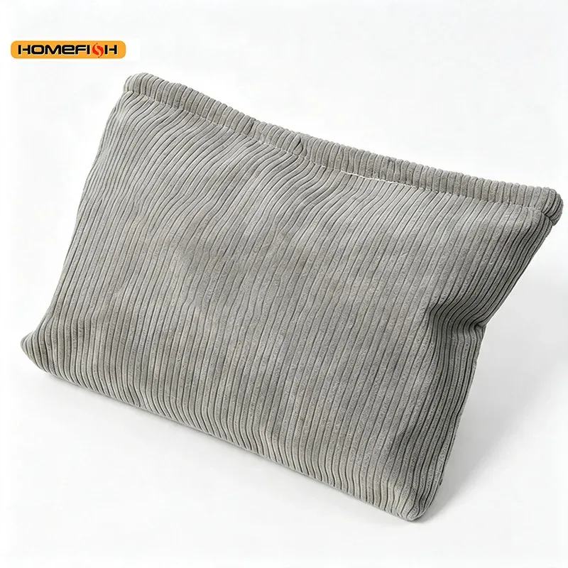 homefish trousse de maquillage en velours côtelé grande capacité portable organisateur de maquillage de voyage avec fermeture éclair sac à main quotidien pour femmes