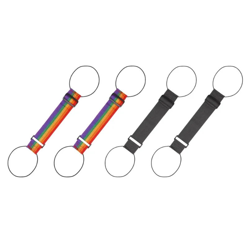 sangles élastiques polyvalentes pour bagages (2/4 pièces) – sangles de fixation portables pour valises de voyage – sangles de connexion ajustables et réutilisables pour bagages