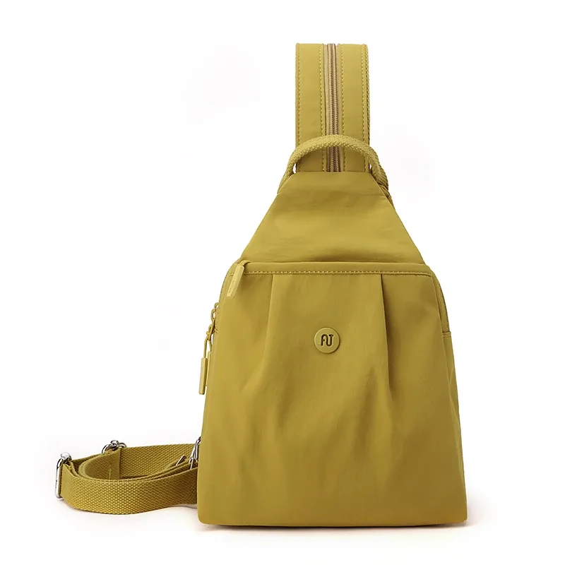 aotian sacs à dos imperméables multifonctionnels poitrine bandoulière sacs à bandoulière pour femmes adolescentes voyage sac de bouteille d'eau en nylon