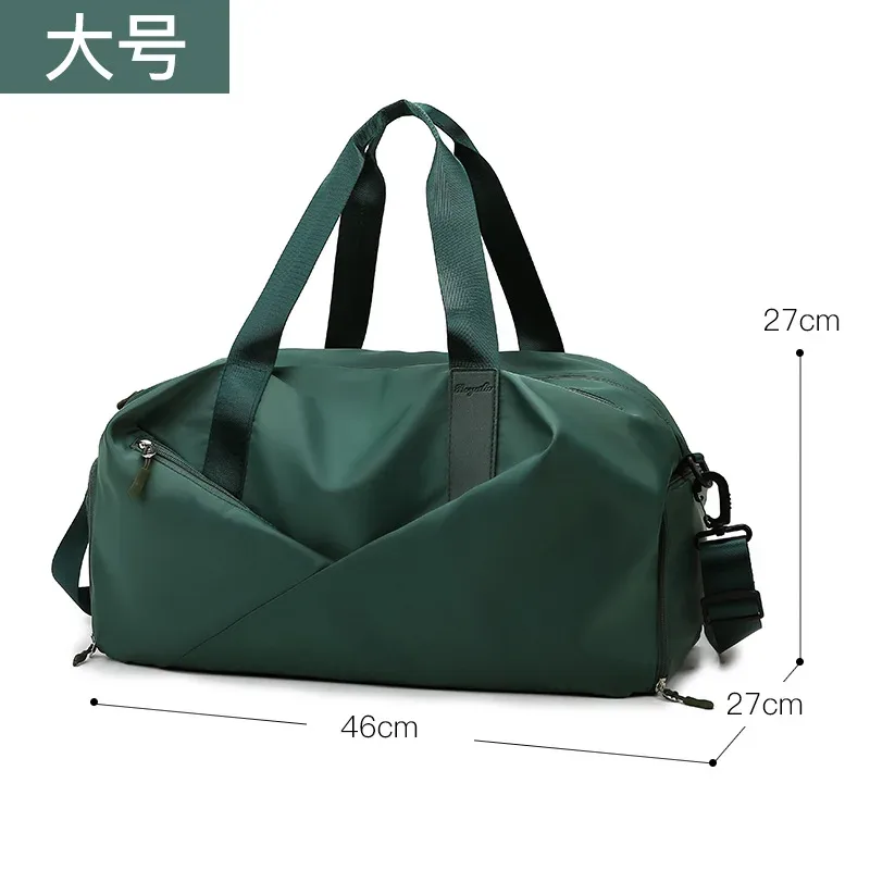 sac de sport personnalisé avec logo pour enfants, femmes, hommes – sac de voyage étanche pour vêtements secs et mouillés, sac à main, sac de natation, sac de week-end, sac d'entraînement de fitness – impression photo et nom