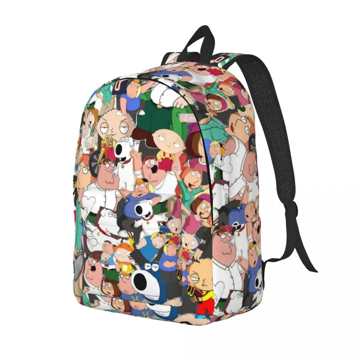 peters griffins famille gars adolescent sac à dos en plein air étudiant randonnée voyage sac à dos pour hommes femmes ordinateur portable sacs en toile