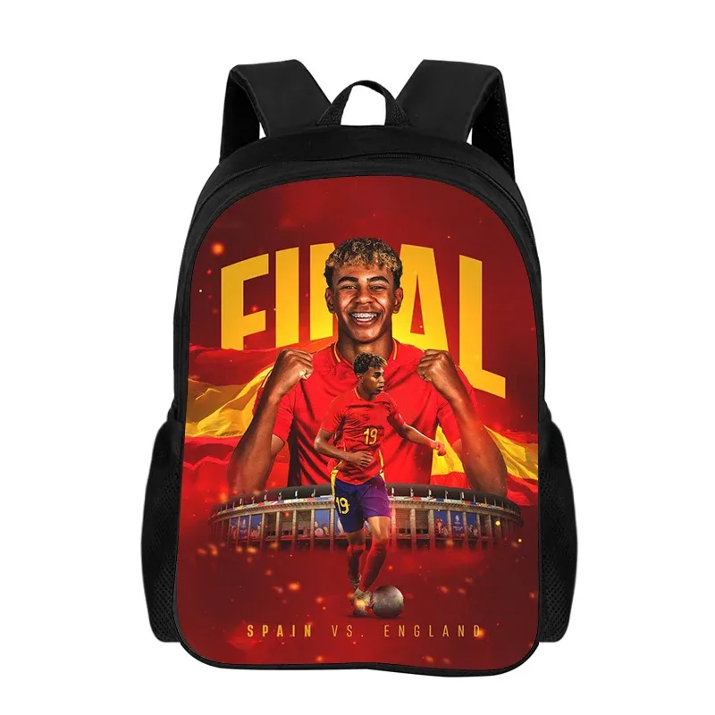 sac à dos l-lamin yamal pour enfant, léger, sac à dos pour enfant, meilleur cadeau, star du football, école, sac à dos de grande capacité