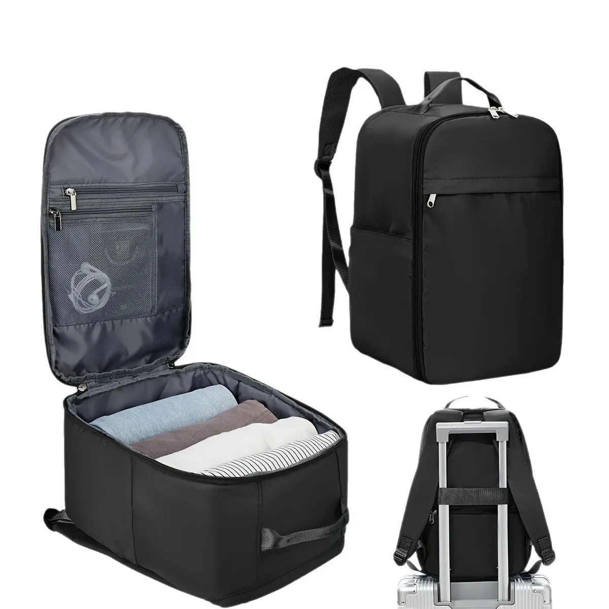Nouveau sac à dos business – Convient aux ordinateurs portables de 14 po/15 po, idéal pour les courts voyages. Coloré, approuvé par cabine. Unisexe, élégante et pratique