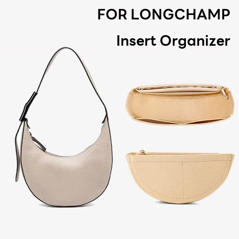 Sac organisateur pour Longchamp ROSEAU essentiel Hobo sac à main sac intérieur maquillage voyage sac à main rangement sac fourre-tout accessoires