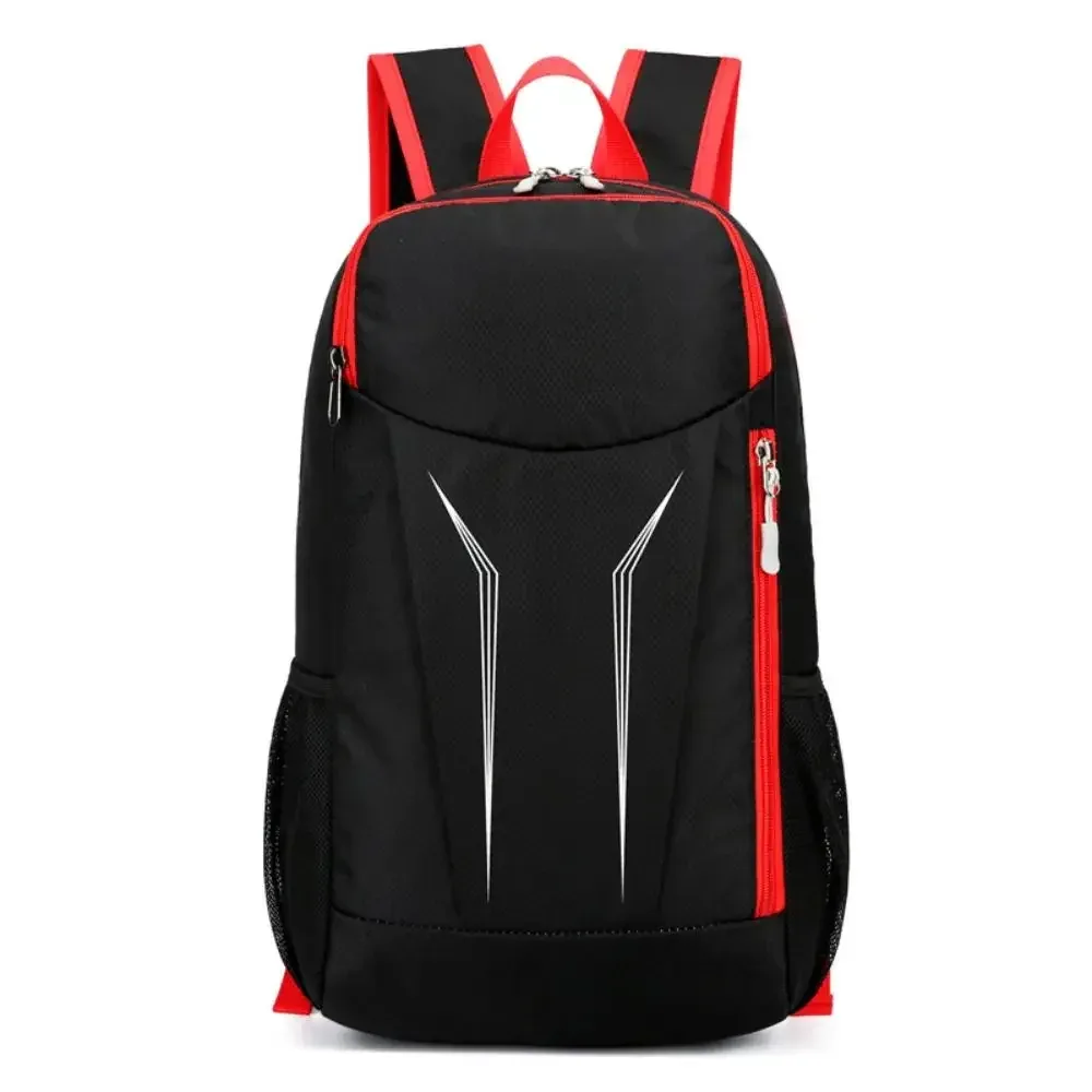 sac à dos de randonnée pliable décontracté, sac à dos de cyclisme en nylon avec fermeture éclair, imperméable, grande capacité, sac à dos de voyage pour femmes