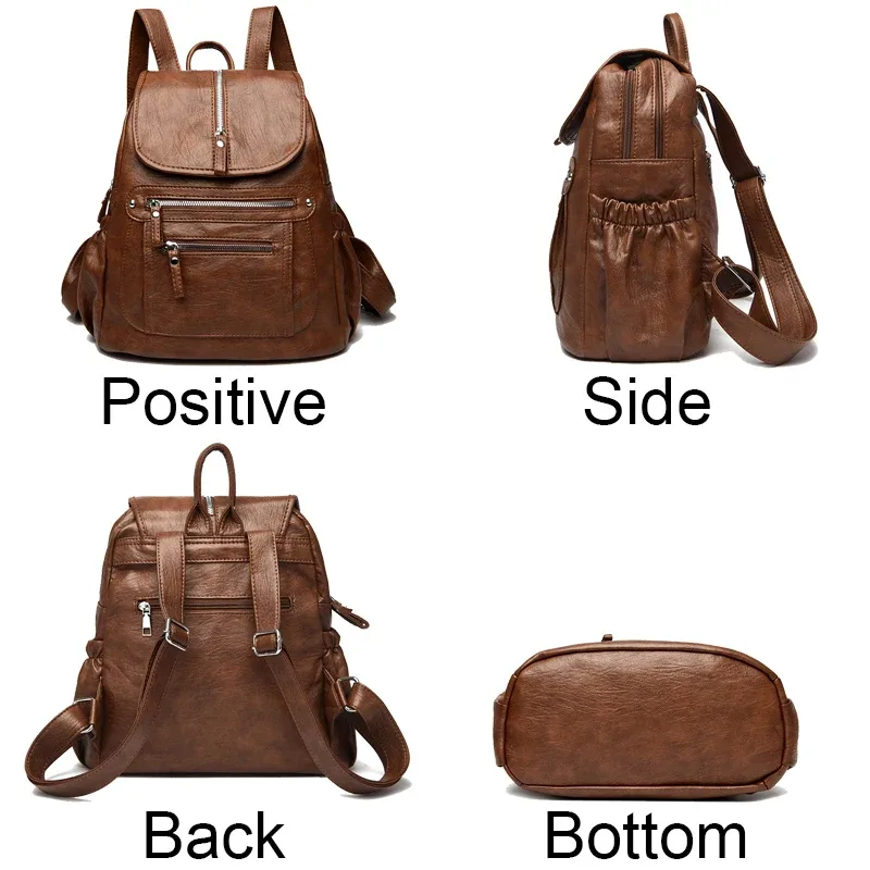sac à dos de luxe en cuir group pour femme, décontracté, à la mode, grande capacité, voyage, qualité, peau de vache