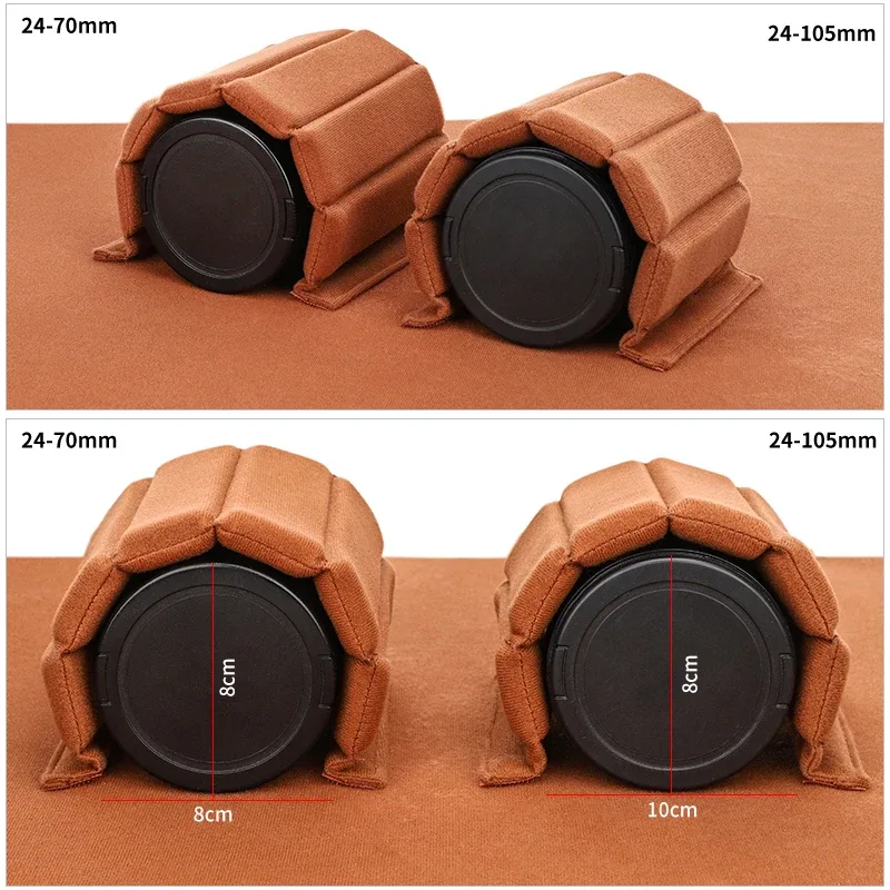 kit de séparateurs rembourrés pour sac d'appareil photo reflex numérique, inserts de protection, coussinets épais, panneaux de séparation pour sac de rangement d'appareil photo