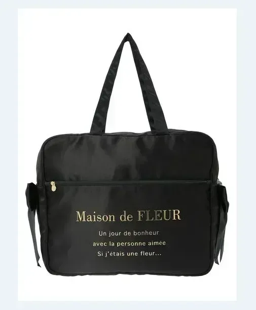 sac de voyage décontracté de style japonais avec nministériels d papillon, bagage portable de grande capacité pour yoga, nouvelle collection printemps et été