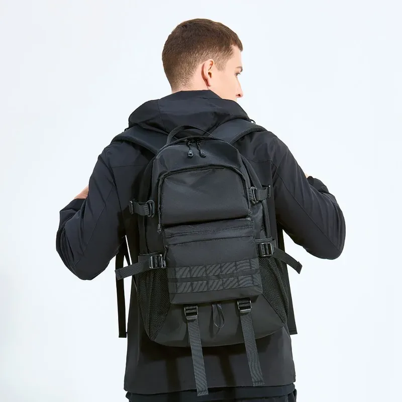 sac à dos tendance pour hommes, grande capacité, sac pour ordinateur portable de 16 pouces, sac à dos de voyage imperméable, sacs à dos décontractés pour hommes, sacs à dos de randonnée en plein air