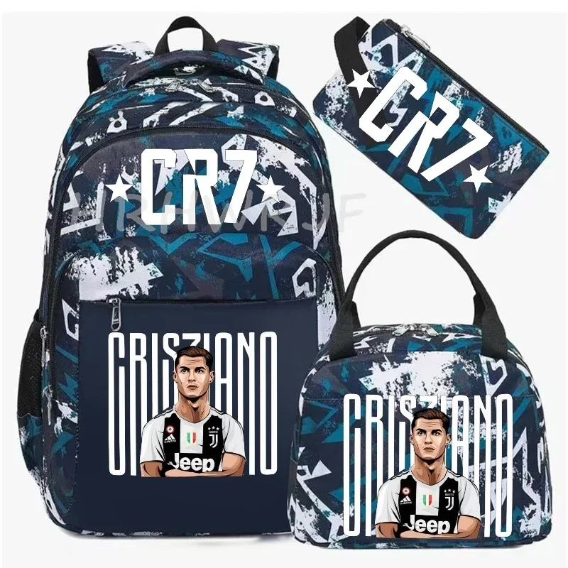 sacs à dos de sport cr7, sacs d'école camouflage pour ordinateur portable, pour hommes et femmes, sac à dos de grande capacité pour les voyages, le bureau, les trajets scolaires