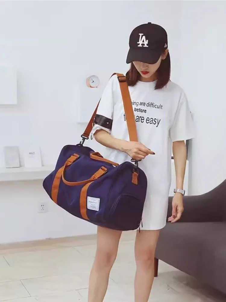 sac de voyage court tour week-end sport sac polochon de sport pour femmes et hommes vente chaude