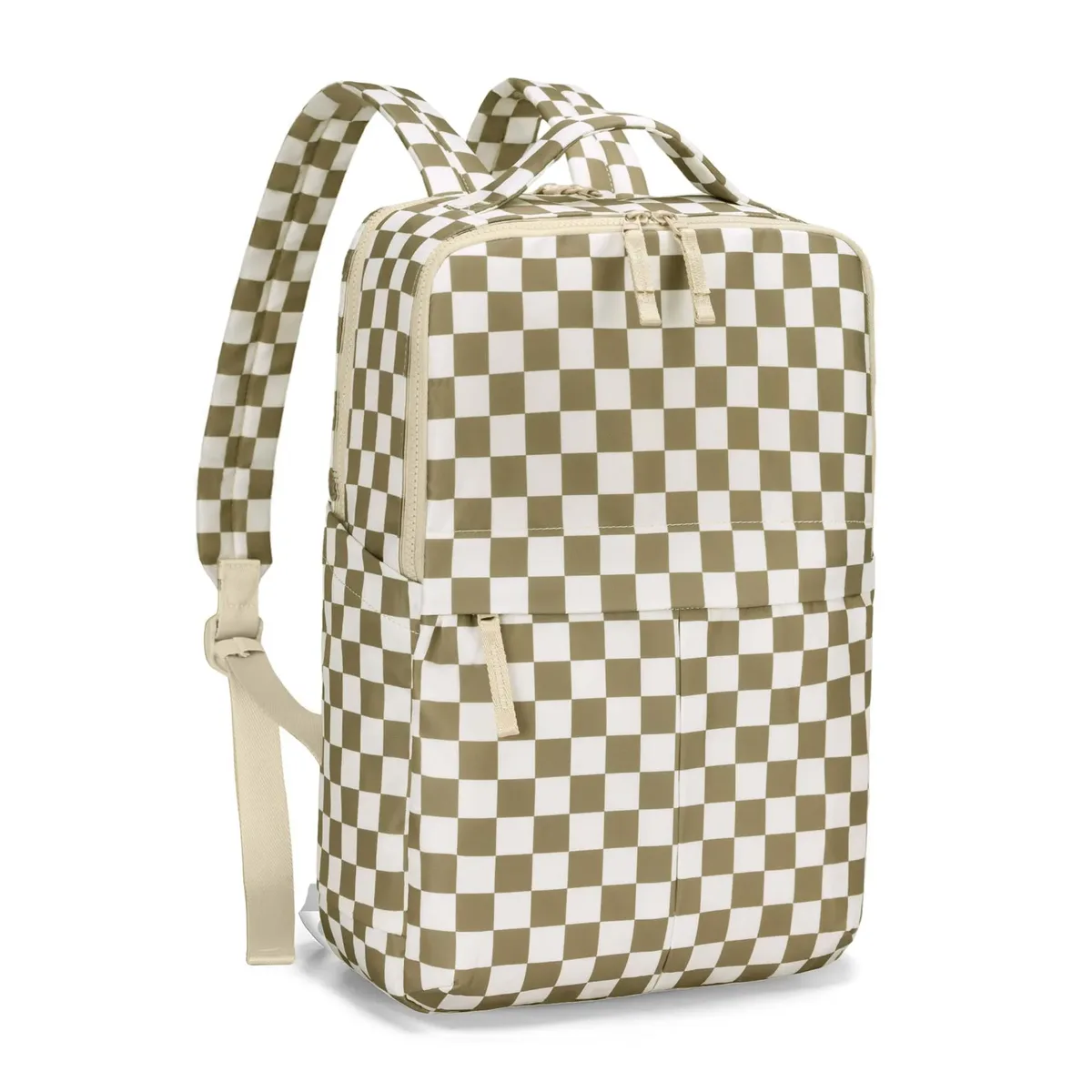 nouveaux sacs à bandoulière à carreaux pour l'école, unisexe, sac à dos tendance, sac de sport en nylon, grande capacité, sac d'entraînement durable