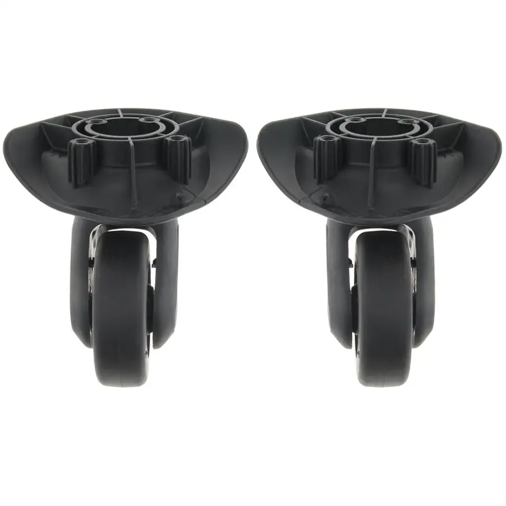 2xdiy noir gauche droite bagages roues pivotantes roulettes de remplacement a84