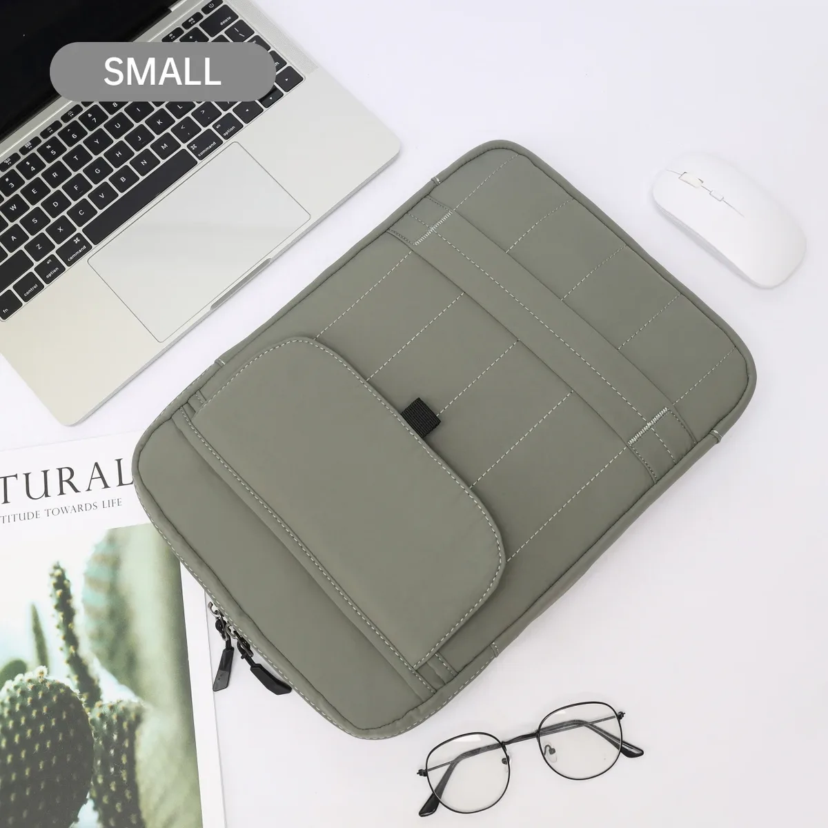 macbook air 13 pouces sac d'ordinateur 15 pouces m4 sac fourre-tout ipad pro tablette sac de rangement mallette d'affaires apple sac à bandoulière sac à main pour ordinateur portable 14 pouces