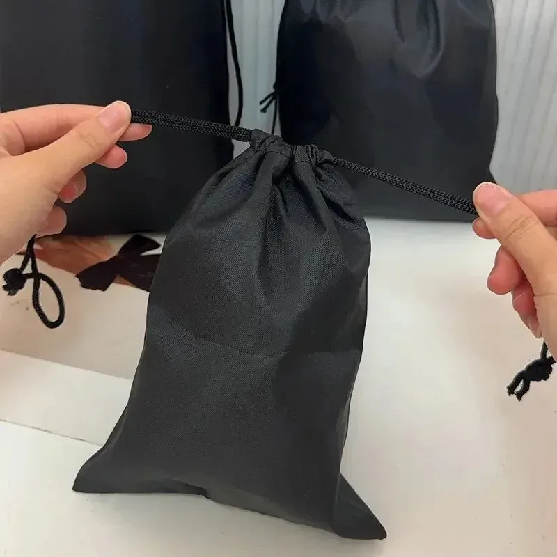 pochette de rangement étanche en nylon avec cordon de serrage, sac de voyage oxford, sacs multifonctionnels 10x20cm à 30x20cm pour activités de plein air
