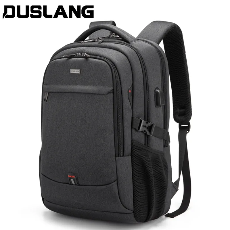 sac d'école étanche de grande capacité sac à dos pour hommes voyage ordinateur portable sacs à dos 15.6 pouces mâle mochila pour adolescent