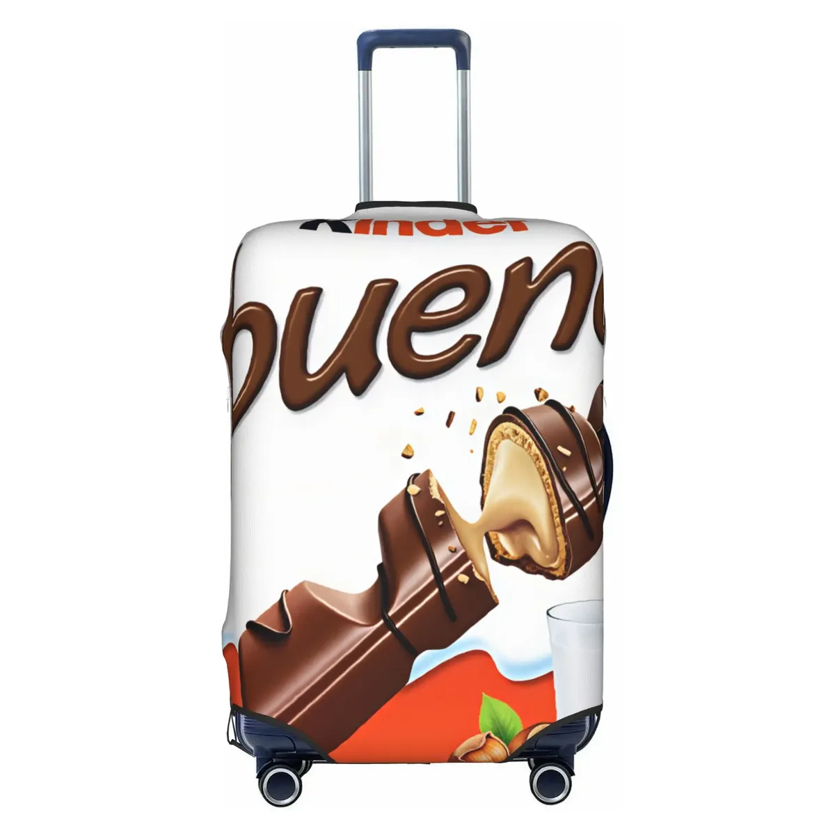 k-kinders chocolate b-buenos housse de protection pour bagages, housses de valise de voyage mignonnes pour 18-32 pouces