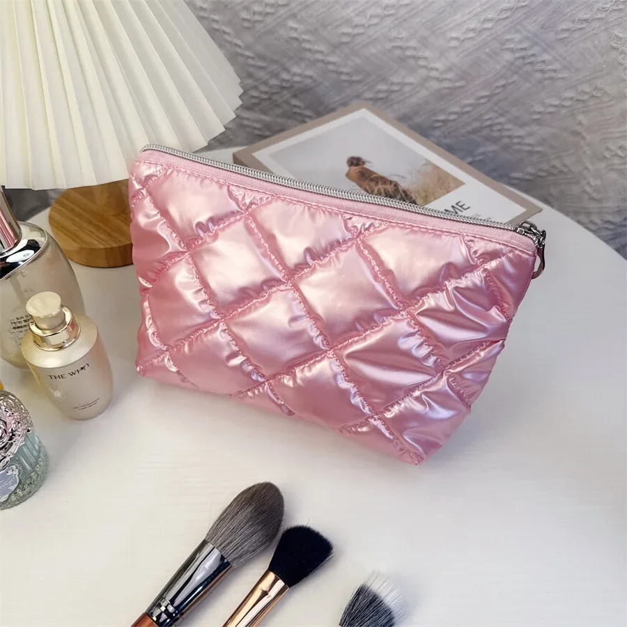 sac de maquillage de voyage haut de gamme pour femmes, grande capacité, à porter à la main, organiseur de cosmétiques haut de gamme