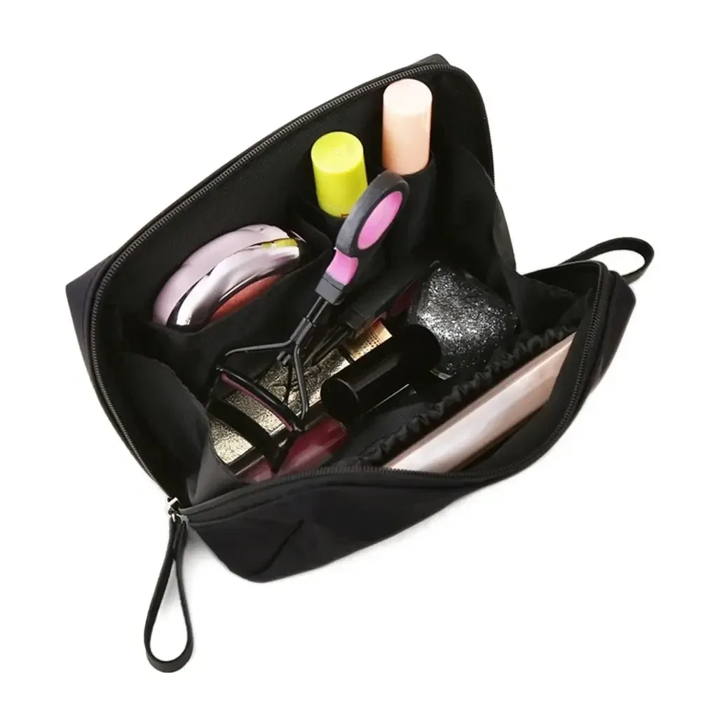 sac de maquillage portable étanche pour femmes, sac à cosmétiques, pochette pour pièces de monnaie, sac de rangement, mini sac de rouge à lèvres, petit sac de toilette, étui de rangement