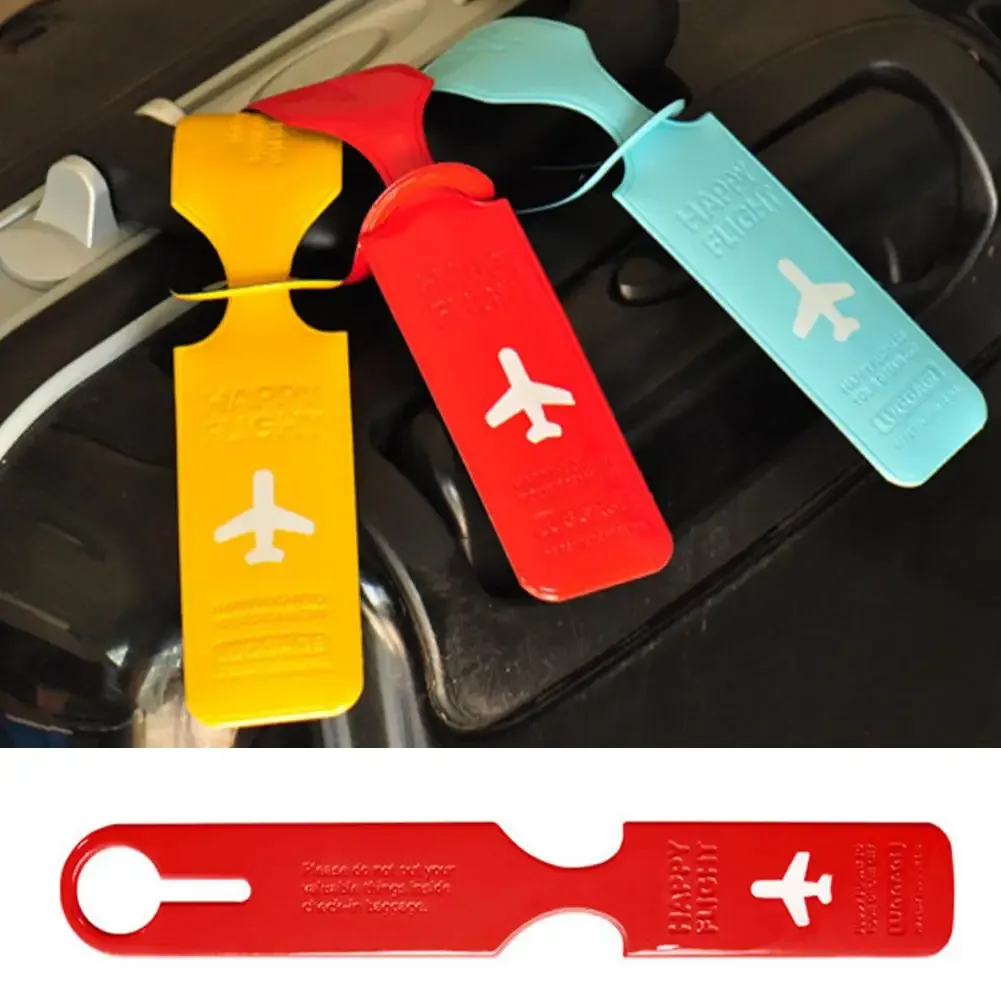 étiquettes de bagage de voyage couverture valise id porte-étiquette de bagage lettre étiquettes d'embarquement de bagages étiquette portable accessoires créatifs voyage