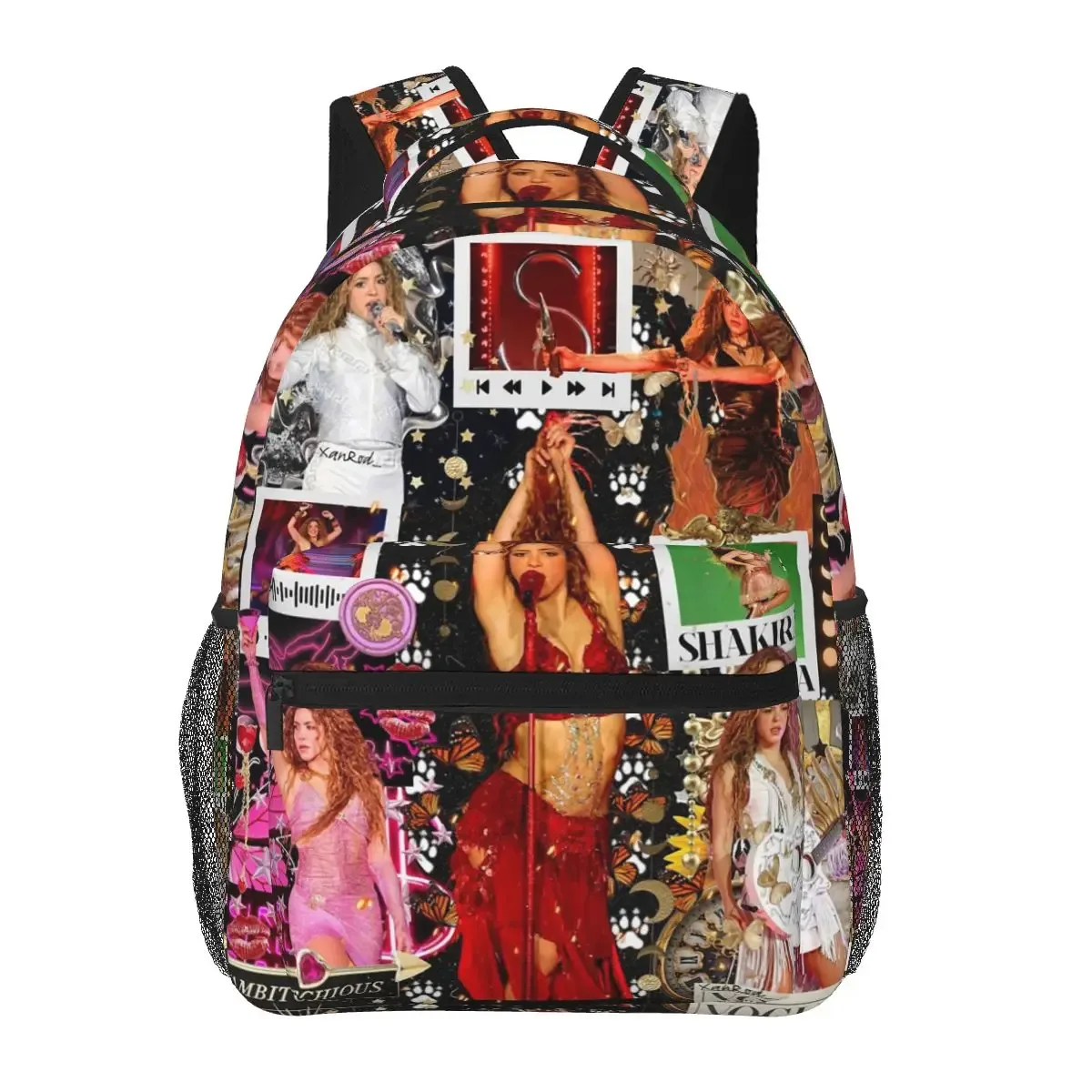 sac à dos shakira à imprimé hawaïen, sac à dos de voyage, grande capacité, pour garçons et filles, sac d'école, sacs à bandoulière pour hommes et femmes, offre spéciale