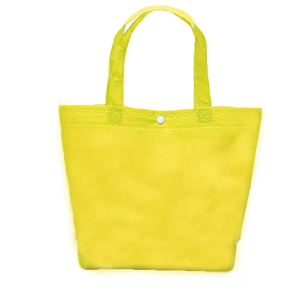 sac fourre-tout réutilisable en toile écologique, pliable, en tissu non tissé, pour courses et rangement