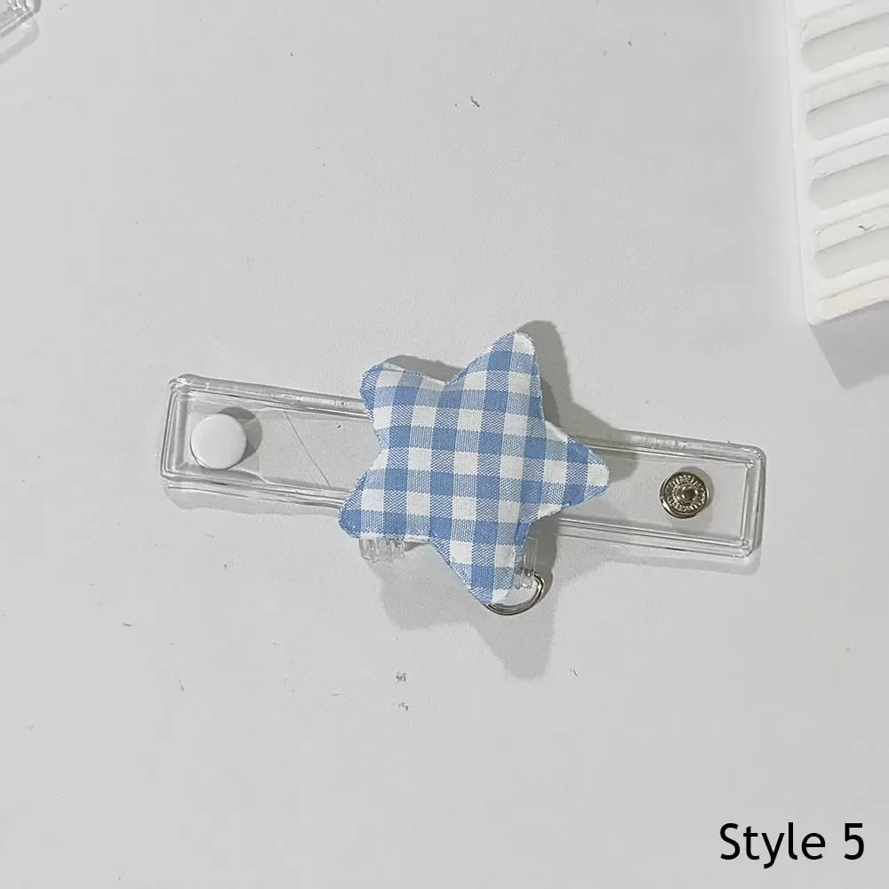 boucle de sac à dos ins, accessoires de décoration pour poupées, boucle de sac à motif, boucle d'extension étoile cœur aile, boucle d'extension de sangle de sac