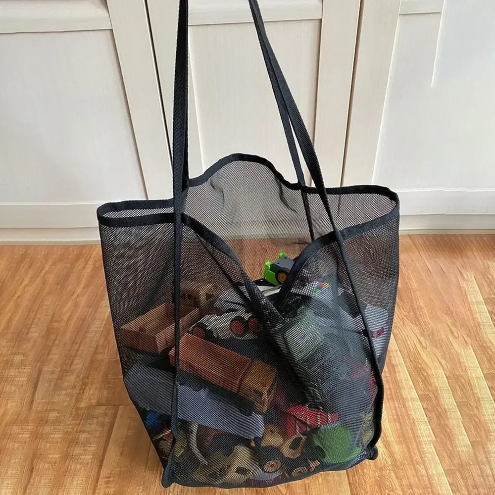 sac à bandoulière en maille transparente, léger, durable, résistant au sable, approuvé pour les stades, idéal pour la plage, les concerts, les voyages et les vacances pour femmes