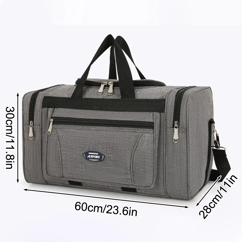sac de voyage oxford imperméable pour homme, grande capacité, sac de sport, bagage à main, sac de week-end