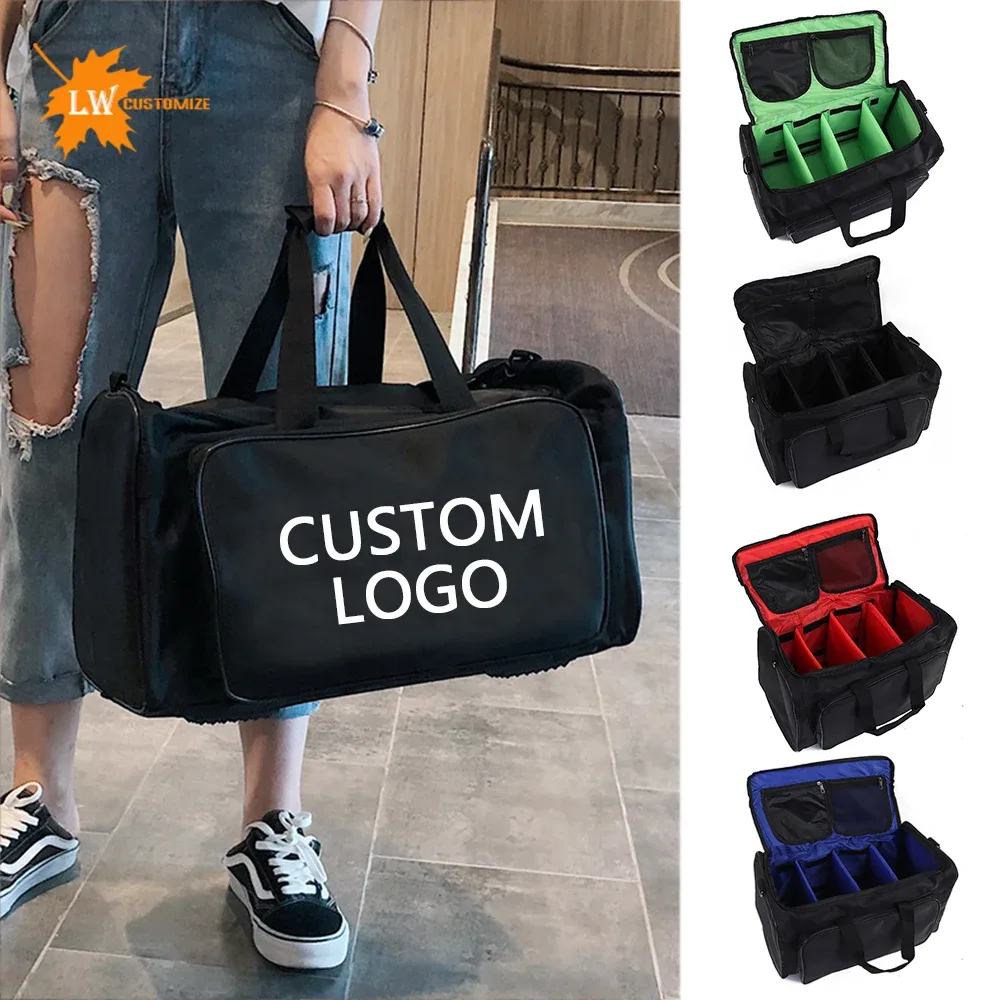 Sacs de sport personnalisés en gros, sacs de basketball, sacs de voyage pliables grande capacité, sacs à chaussures, logo imprimé