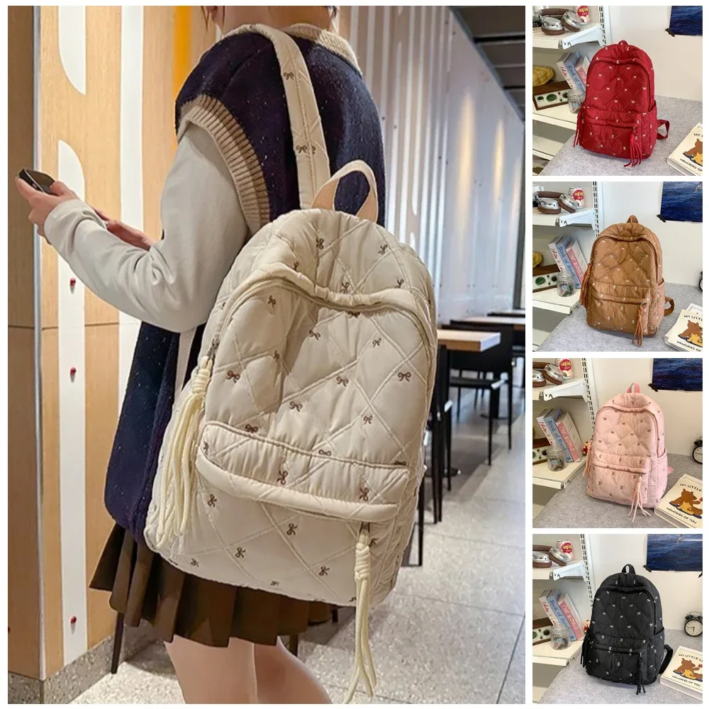 nouveau sac à dos scolaire grande capacité pour enfants, léger, avec nœud, sacs d'école, sac de tutorat pour garçons et filles
