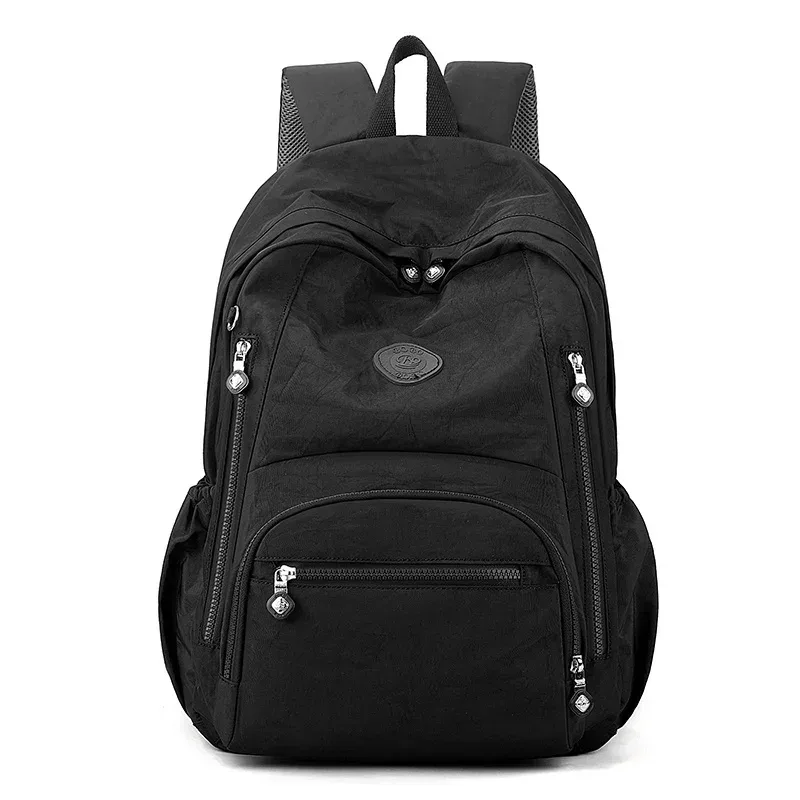 sac à dos de voyage pour femmes de grande capacité, multi-poches, étanche, sac d'école universitaire, sac transparent, sac à dos pour ordinateur portable pour femmes
