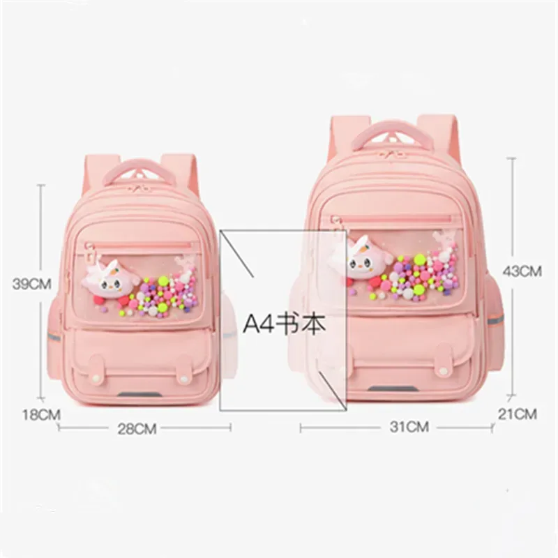 sac à dos scolaire imperméable pour garçons et filles, sacs d'école en nylon, sac à dos de voyage décontracté pour adolescents, sac à livres, cartable pour enfants à motif de dessin animé
