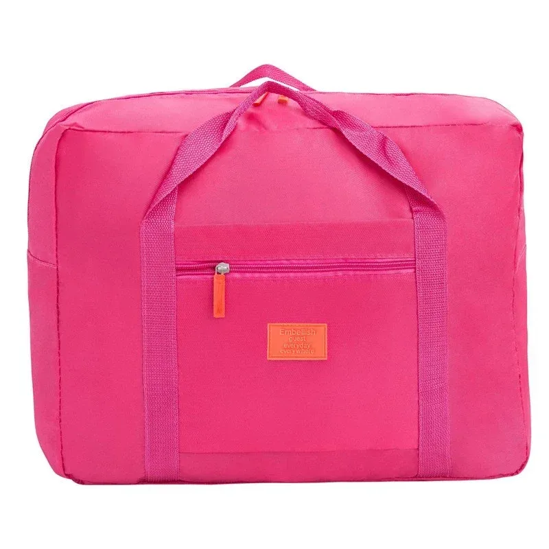 sac de rangement de voyage brodé personnalisé, sac de rangement de classification, sac d'emballage mobile, sac de voyage pliable lvb501090