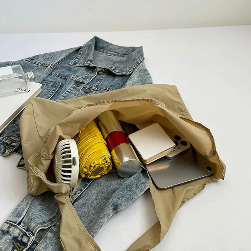 mini sac fourre-tout réutilisable avec porte-clés, léger, écologique, pliable, sac de courses grande capacité, porte-clés extensible, sac pour femme