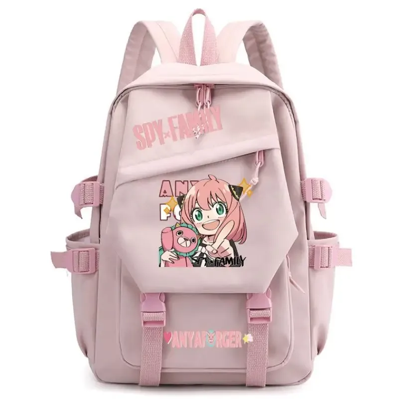 anya forger-sac à dos pour ordinateur portable pour hommes et femmes, sacs d'école pour adolescents, capacité de voyage initié, spy x family, garçons et filles