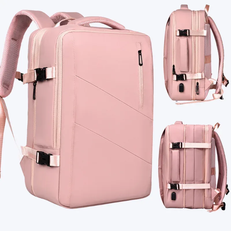 weixier 16 pouces grande capacité hommes haut de gamme sac à dos ordinateur sac haut de gamme sac d'affaires extensible sac à dos sorcière usb